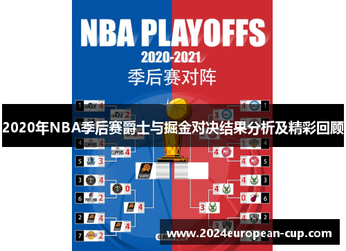 2020年NBA季后赛爵士与掘金对决结果分析及精彩回顾
